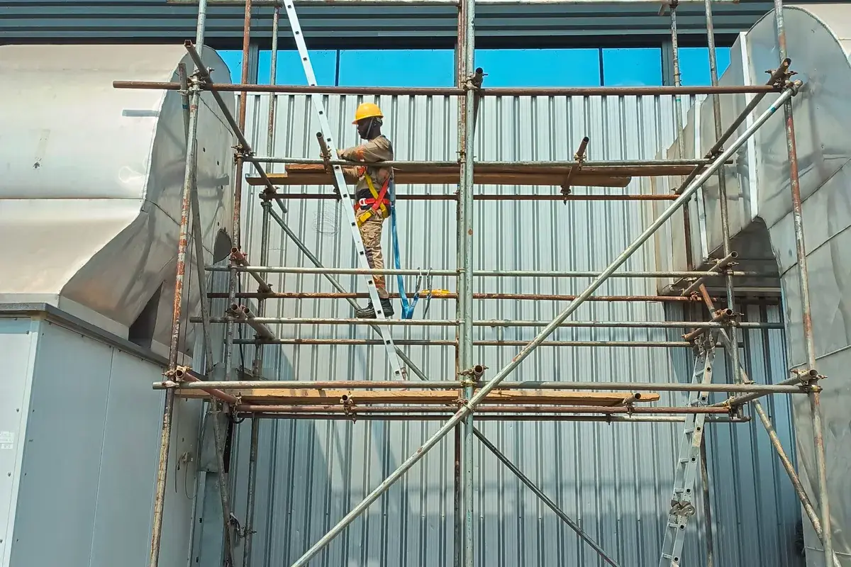Scaffolding rental, erection, and inspection in Lagos